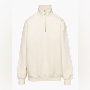 Aritzia - Tna - New Cozy Fleece Mega 1/4 Zip Sweatshirt